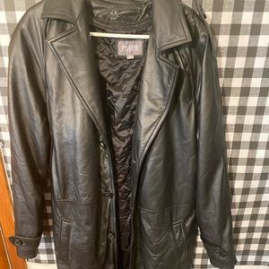 Wilson’s Leather duster jacket